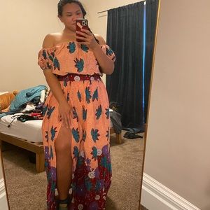 Grass-Fields African Print Co-ord Set